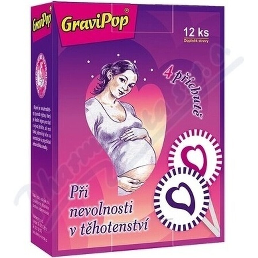 GraviPop 1×12 piezas, piruletas