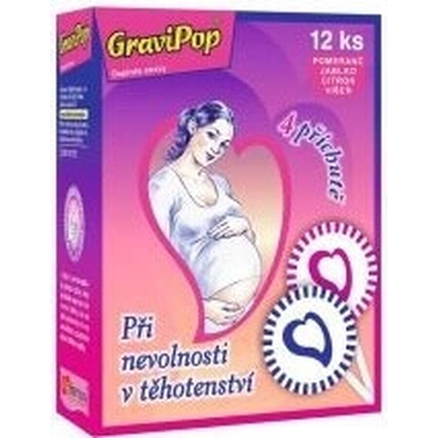 GraviPop 1×12 piezas, piruletas