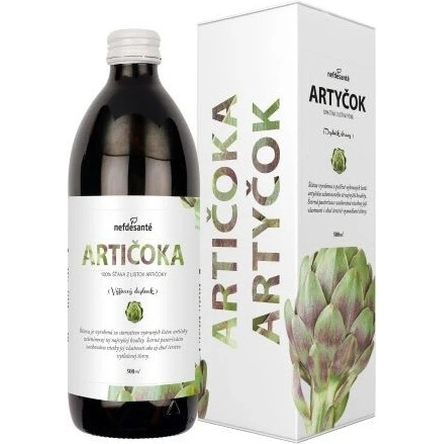 nefdesanté ARTIČOKA 1×500 ml, succo di frutta