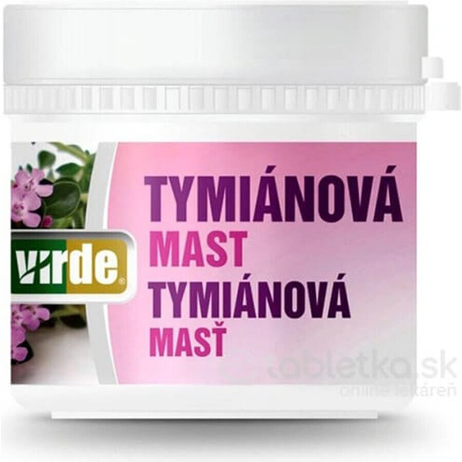 VIRDE THYMINE Pomada 1×250 ml, gel para relajar las vías respiratorias