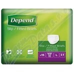 DEPEND Braguitas SUPER PLUS L 1×15 unidades, pañales transpirables