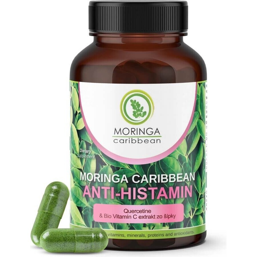 MORINGA Moringa Caribe ANTI-HISTAMIN 1×120 cps, complemento alimenticio