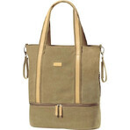 Bolso cambiador SUPREME - camel 1×1 ud, bolso para mamá