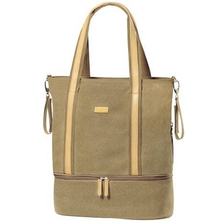 Bolso cambiador SUPREME - camel 1×1 ud, bolso para mamá