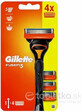 GILLETTE FUSION SHAVER FUSION SHAVER + 4 NH 1&#215;1 ud, afeitadora