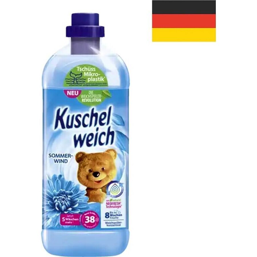 Balsam de rufe Kuschelweich - Summer Breeze, 38 spălări 1×1 l