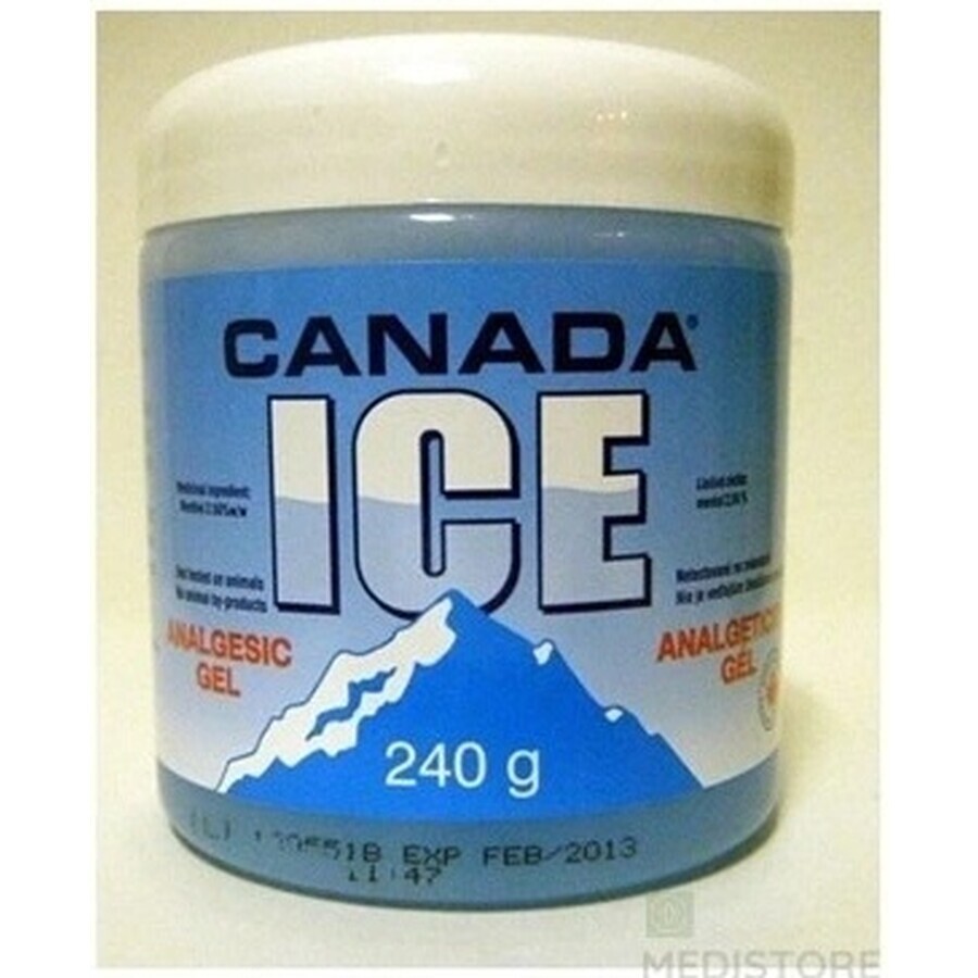 CANADA ICE GEL 1×240 ml, analgésico