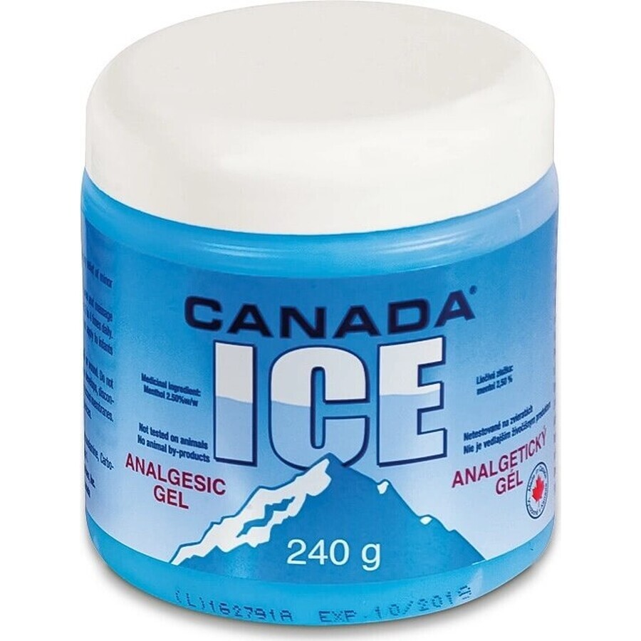 CANADA ICE GEL 1×240 ml, analgésico