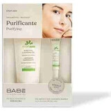 BABÉ ACNE Gel Limpiador Profundo + regalo: gel secante para el acné, set 1x1 1x200 + 8 ml, gel limpiador + crema secante