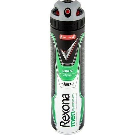 Rexona antitranspirante MEN Quantum 1×150 ml, antitranspirante