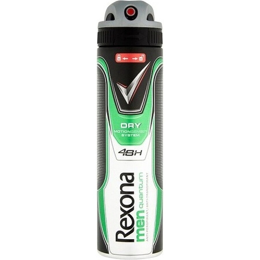 Rexona antitranspirante MEN Quantum 1×150 ml, antitranspirante