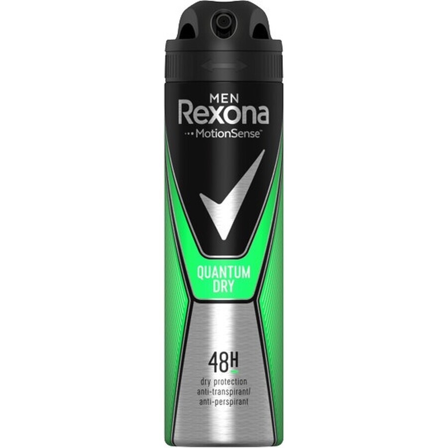 Rexona antitranspirante MEN Quantum 1×150 ml, antitranspirante