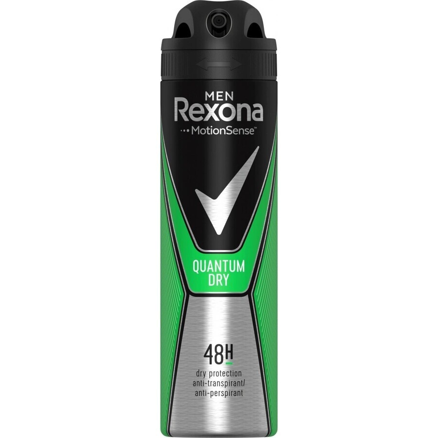 Rexona antitranspirante MEN Quantum 1×150 ml, antitranspirante