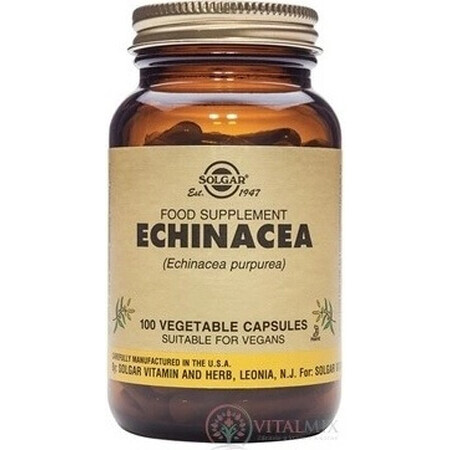 Solgar Echinacea Purpurea 100 capsules 1×100 tbl