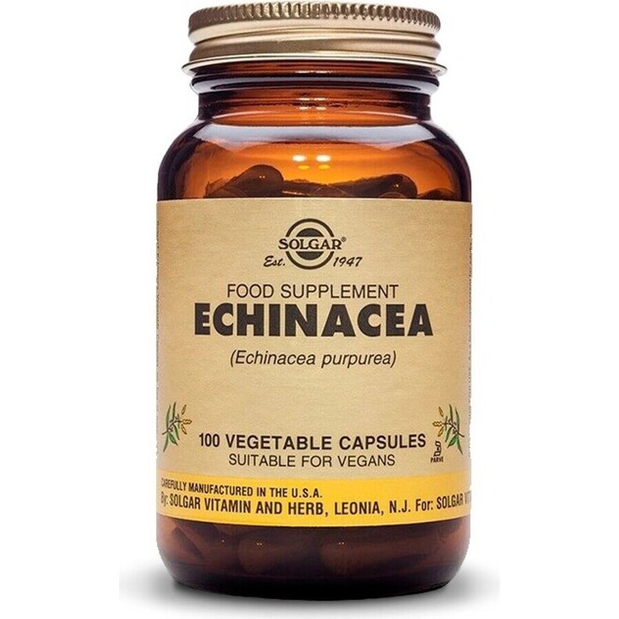 Solgar Echinacea Purpurea 100 capsules 1×100 tbl