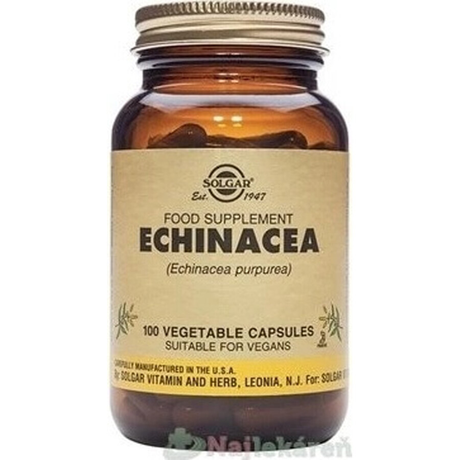 Solgar Echinacea Purpurea 100 capsules 1×100 tbl