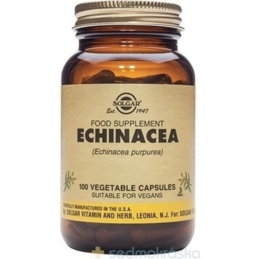 Solgar Echinacea Purpurea 100 capsules 1×100 tbl