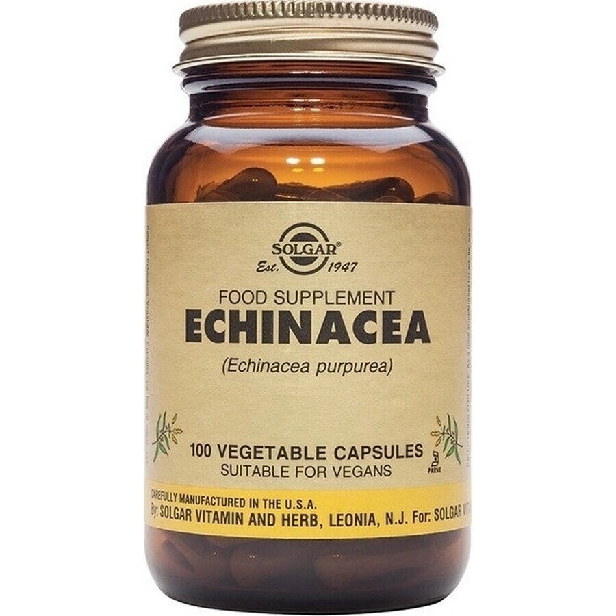 Solgar Echinacea Purpurea 100 capsules 1×100 tbl