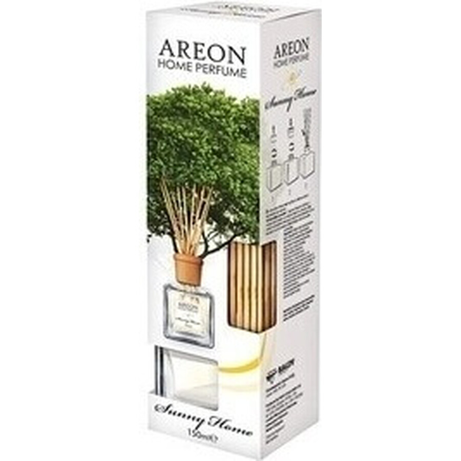 AREON Bastoncini profumati Sunny Home 150ml 1×1 pz, deodorante per ambienti