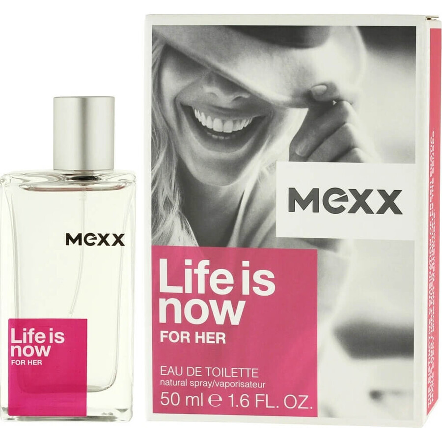 Mexx Life Is Now For Him Edt 50ml 1×50 ml, Eau de Toilette