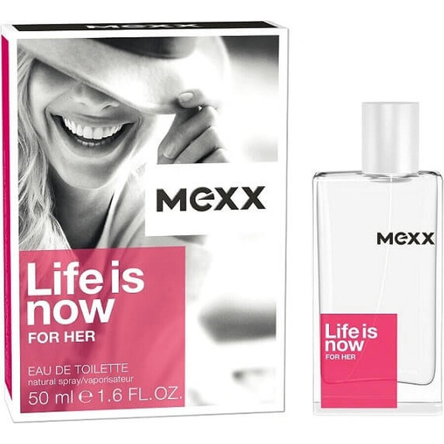 Mexx Life Is Now For Him Edt 50ml 1×50 ml, Eau de Toilette