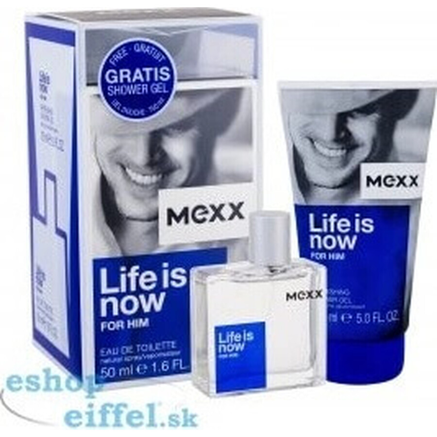 Mexx Life Is Now For Him Edt 50ml 1×50 ml, Eau de Toilette