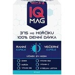 IQ MAG magneziu dimineața și seara 1×60 cps, supliment alimentar