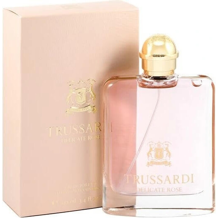 Trussardi Delicate Rose Edt 1×100 ml, eau de toilette per donna