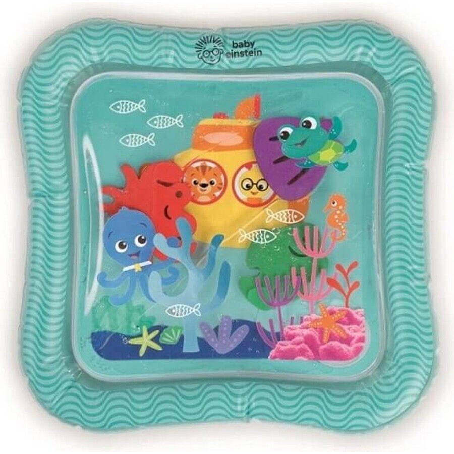 BABY EINSTEIN Water Mat 40x40 cm Sensory Splash™ Sensory Splash™ 0m+ 1×1 pcs, water mat for babies