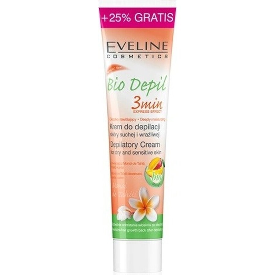 EVELINE BioDepil hair removal cream 3min with Mango 1×125 ml, cream