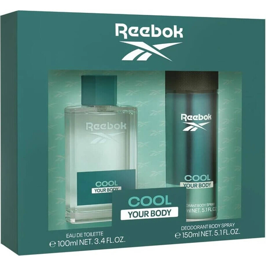 REEBOK COOL YBF WOMEN EDT 100ML+DEO SP 150ML 1SET 1×1 Stück, Set