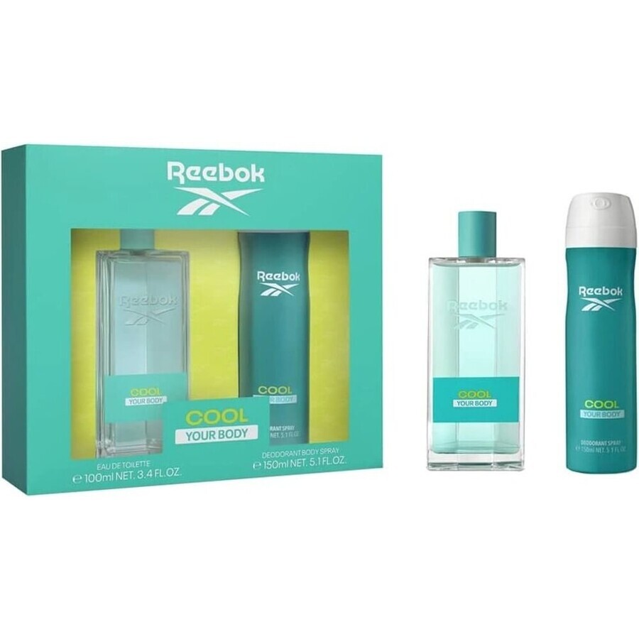 REEBOK COOL YBF WOMEN EDT 100ML+DEO SP 150ML 1SET 1×1 Stück, Set