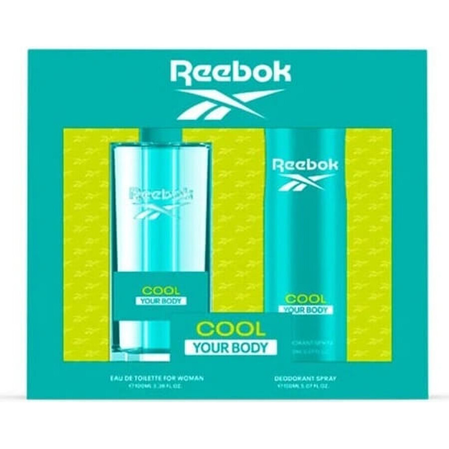 REEBOK COOL YBF WOMEN EDT 100ML+DEO SP 150ML 1SET 1×1 Stück, Set