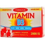 TEREZIA Vitamin D3 2000 IU 1×90 tbl, Nahrungsergänzungsmittel