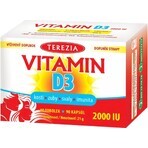 TEREZIA Vitamin D3 2000 IU 1×90 tbl, Nahrungsergänzungsmittel