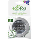 Ecoegg Compresse per la pulizia della lavatrice 1×6 pezzi, compresse per lavatrice