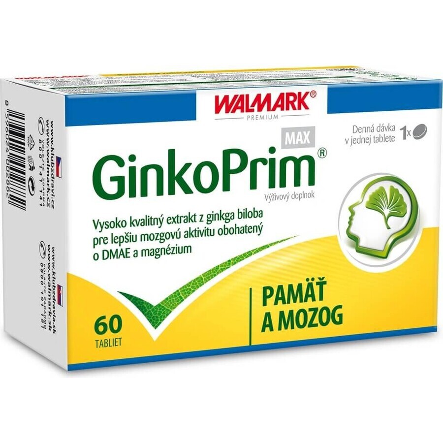 WALMARK GinkoPrim MAX 1×30 tbl