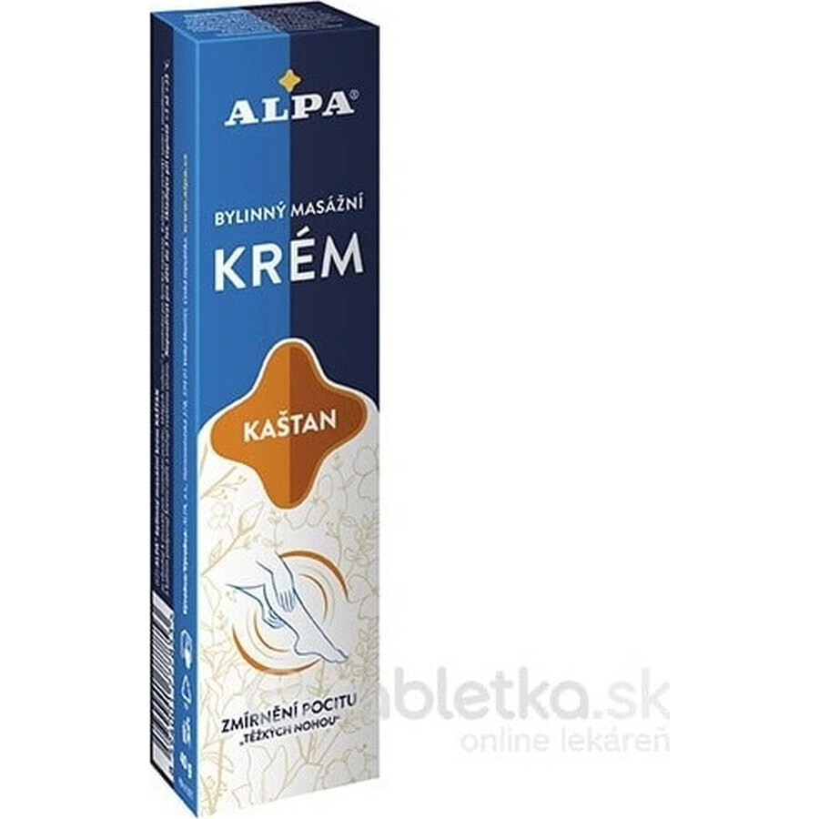 ALPA GASHTAN CREMA 1×40 g, masaje con hierbas