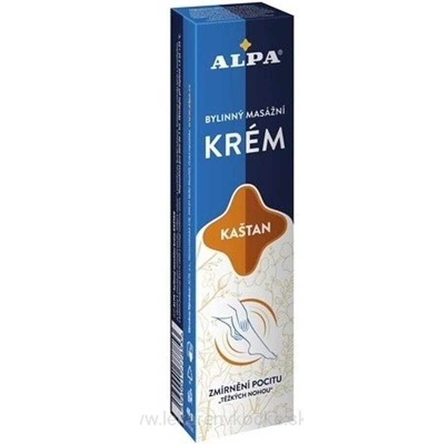 ALPA GASHTAN CREMA 1×40 g, masaje con hierbas