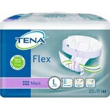 TENA Flex Maxi L 1×22 stuks, incontinentieslip met snel los te maken tailleband