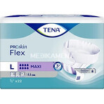 TENA Flex Maxi L 1×22 stuks, incontinentieslip met snel los te maken tailleband