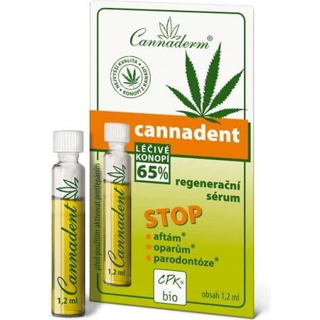 Cannaderm CANNADENT suero regenerador 10×1,5 ml para herpes labial y aftas bucales