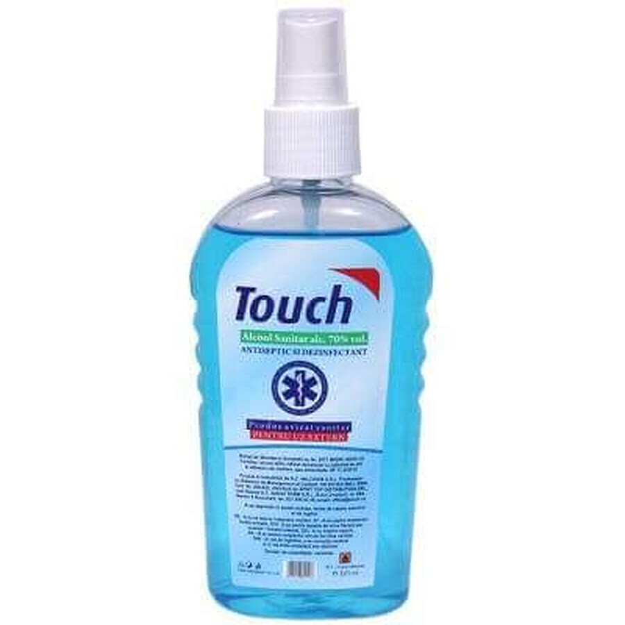 Alcohol sanitario 70%, 220 ml, Touch