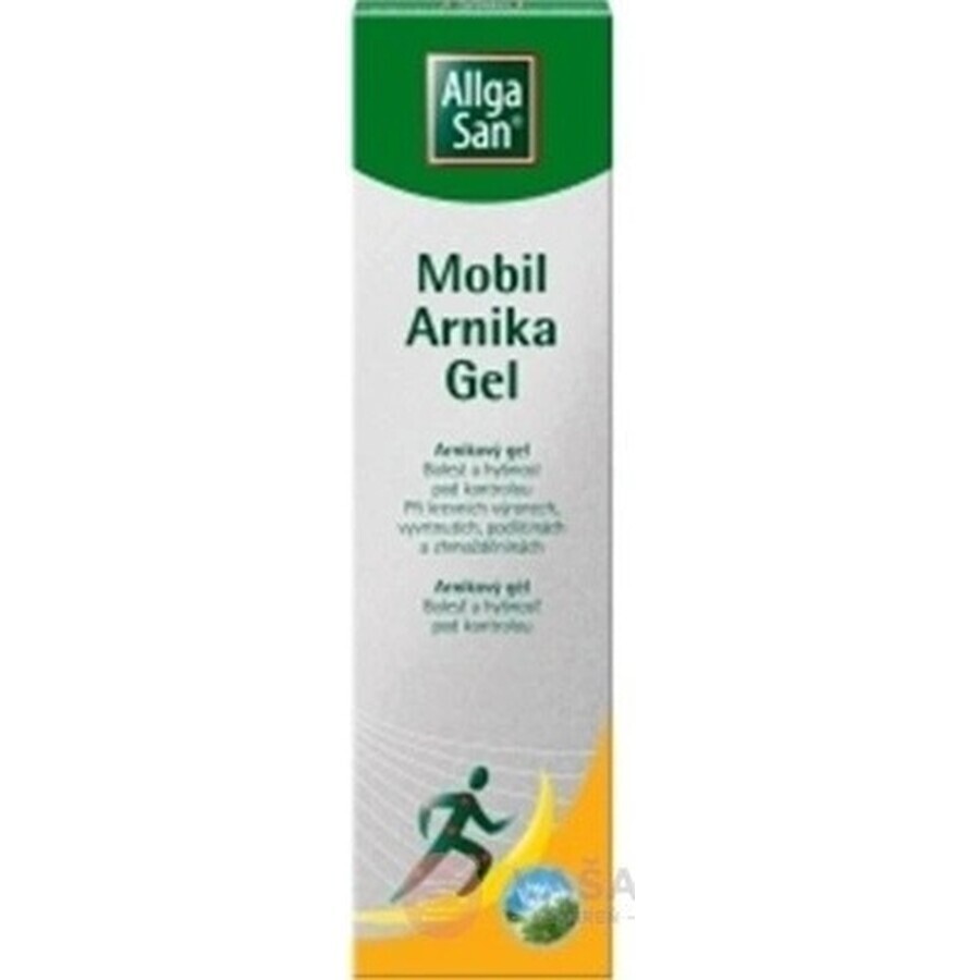 Allga San Arnica gel 1×100 ml, gel antiinflamatorio