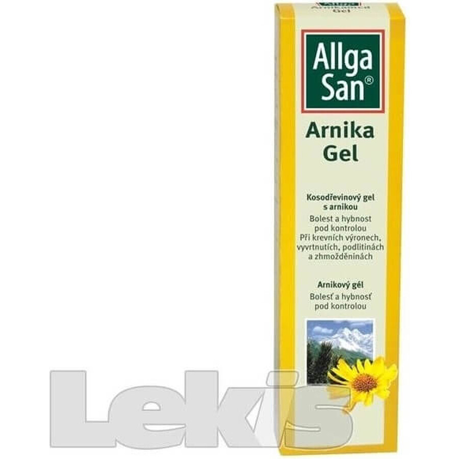 Allga San Arnica gel 1×100 ml, gel antiinflamatorio