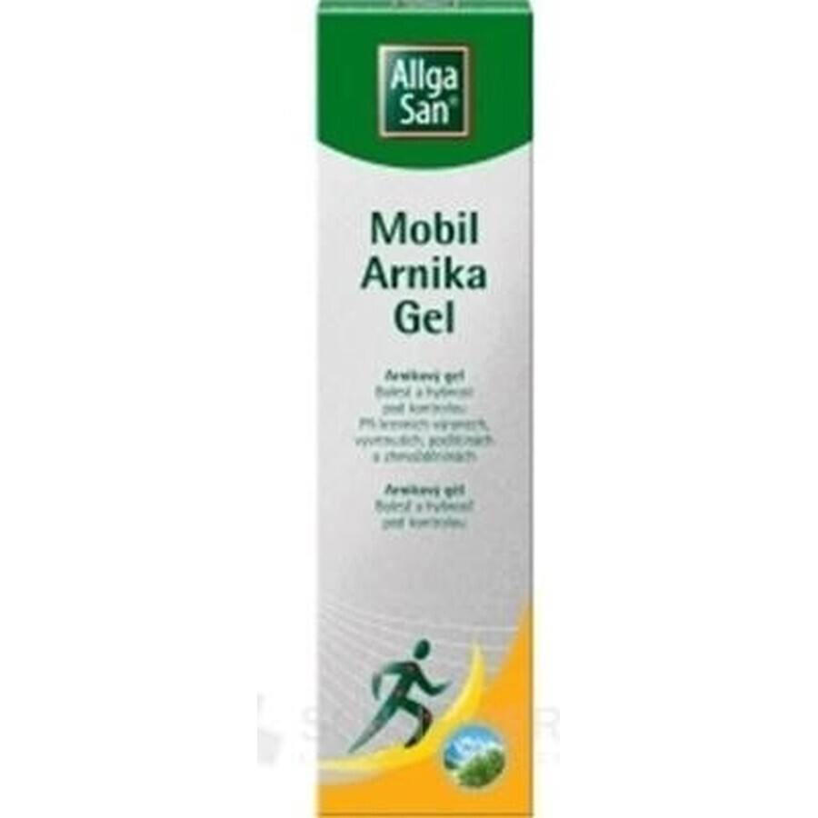 Allga San Arnica gel 1×100 ml, gel antiinflamatorio