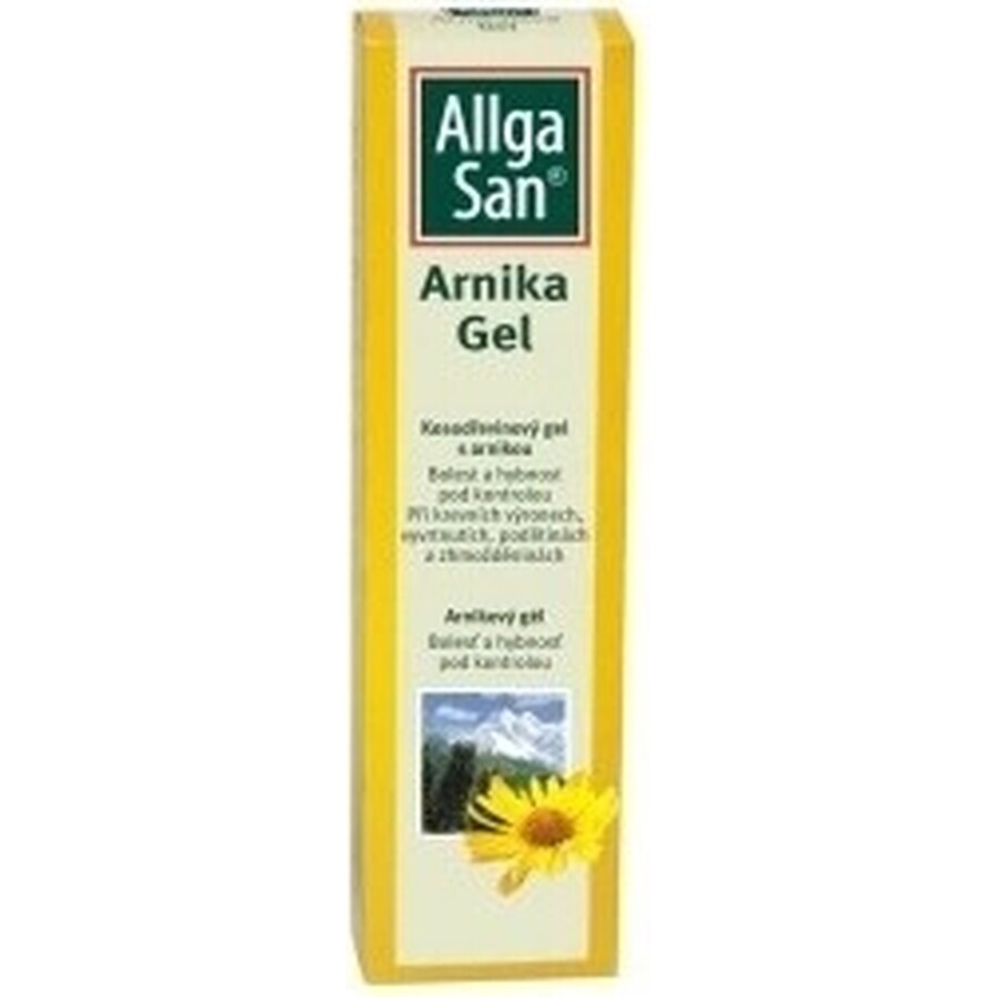 Allga San Arnica gel 1×100 ml, gel antiinflamatorio