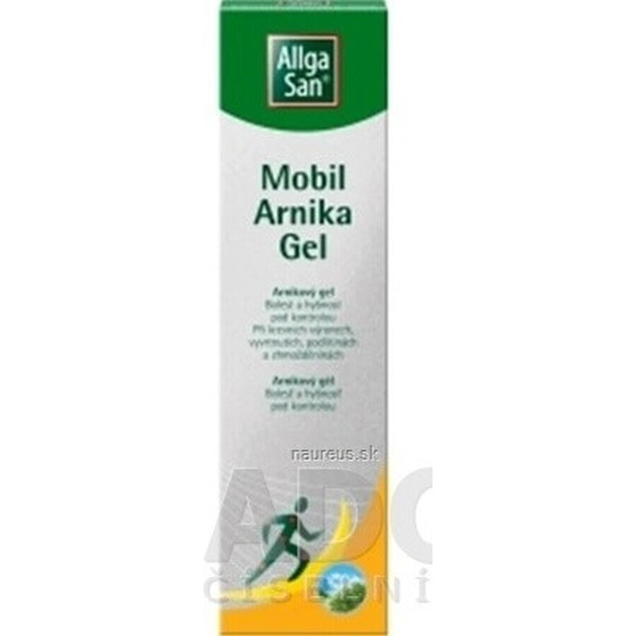 Allga San Arnica gel 1×100 ml, gel antiinflamatorio