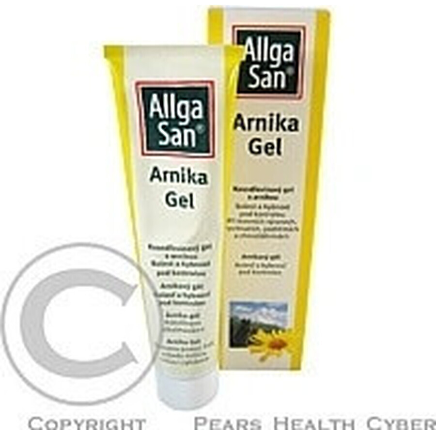 Allga San Arnica gel 1×100 ml, gel antiinflamatorio