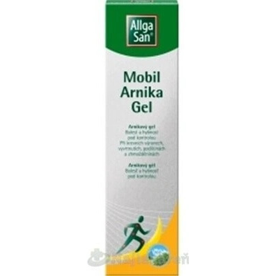 Allga San Arnica gel 1×100 ml, gel antiinflamatorio